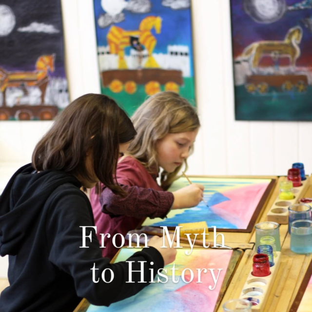 🏺🏛️🏺🌿🔱 Greek Mythology – from Myth to History. Ty Haul are immersed in the rich and timeless world of Greek Mythology.

Class 5 is a pivotal year in the Steiner curriculum. Children find themselves at a point of dynamic balance between the earlier years of their childhood and the near-future of adolescence. They have new capacities for thought and reflection, a dynamic interest in the world, and an emerging sense of personal and social responsibility.

The curriculum meets them by moving into the borderland between mythology and history proper. One of the main themes for the year is ancient histories, moving through great cultures of the ancient world - from the dawn of pre-history through India, Persia, Babylon and Egypt, leading up to ancient Greece.

They start the year hearing stories from the world of mythology that have lived in the oral traditions of their people, but by year-end will move into the realm of actual history. Greece is the pivot point for this. 

The Greek Myths allow students to immerse themselves in the rich and timeless stories of gods, heroes, and epic adventures that have shaped culture and imagination for centuries. These can have particular resonance for students this age - overcoming difficulties in the world without too much help from the gods (/parents/teachers), a sense of standing on your own two feet and a striving to be fair, honourable and just in all aspects of life. 

Yet in the myths real locations are mixed with mythological characters. The Iliad tells of the Trojan War with Achilles, Odysseus and Helen of Troy. We can follow their travels from Sparta in Greece to Troy in Modern day Turkey. Just as mythology and history are mixed so do the gods mix with humans, Zeus has many mortal children said to be the ancestors of known rulers. 

And from here the study of ‘real’ history begins, with Athens and Sparta and their struggles with each other and Persia. Students begins to explore the impact of individuals, Socrates and Aristotle, and the focus in the classroom shifts more to individual academic work with growing emphasis on personal responsibility.

#waldorfeducation #steinereducation #waldorfgrade5 #steinerschool